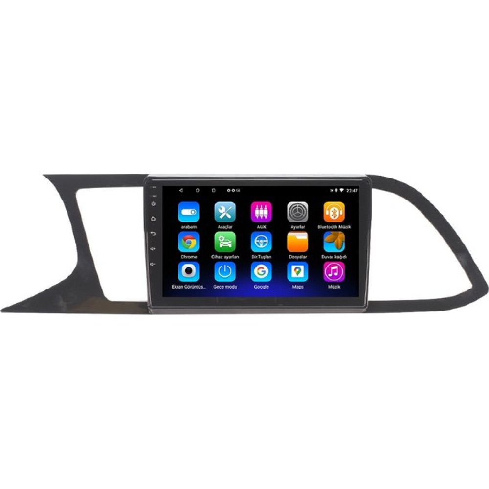 Newspace Seat Leon Android 6gb Ram 64GB Rom 8 Çekirdek Carplay Navigasyon Multimedya Oto Görüntü Sistemleri Fiyatı