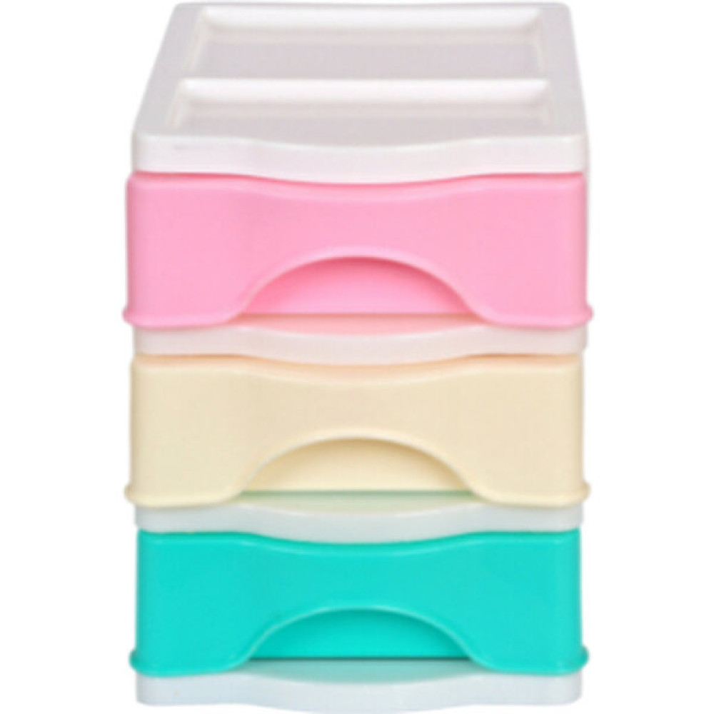 Newstore Home 3'lü Çekmeceli Organizer, Düzenleyici - -- Makyaj Fırça ve Aksesuarları Fiyatı