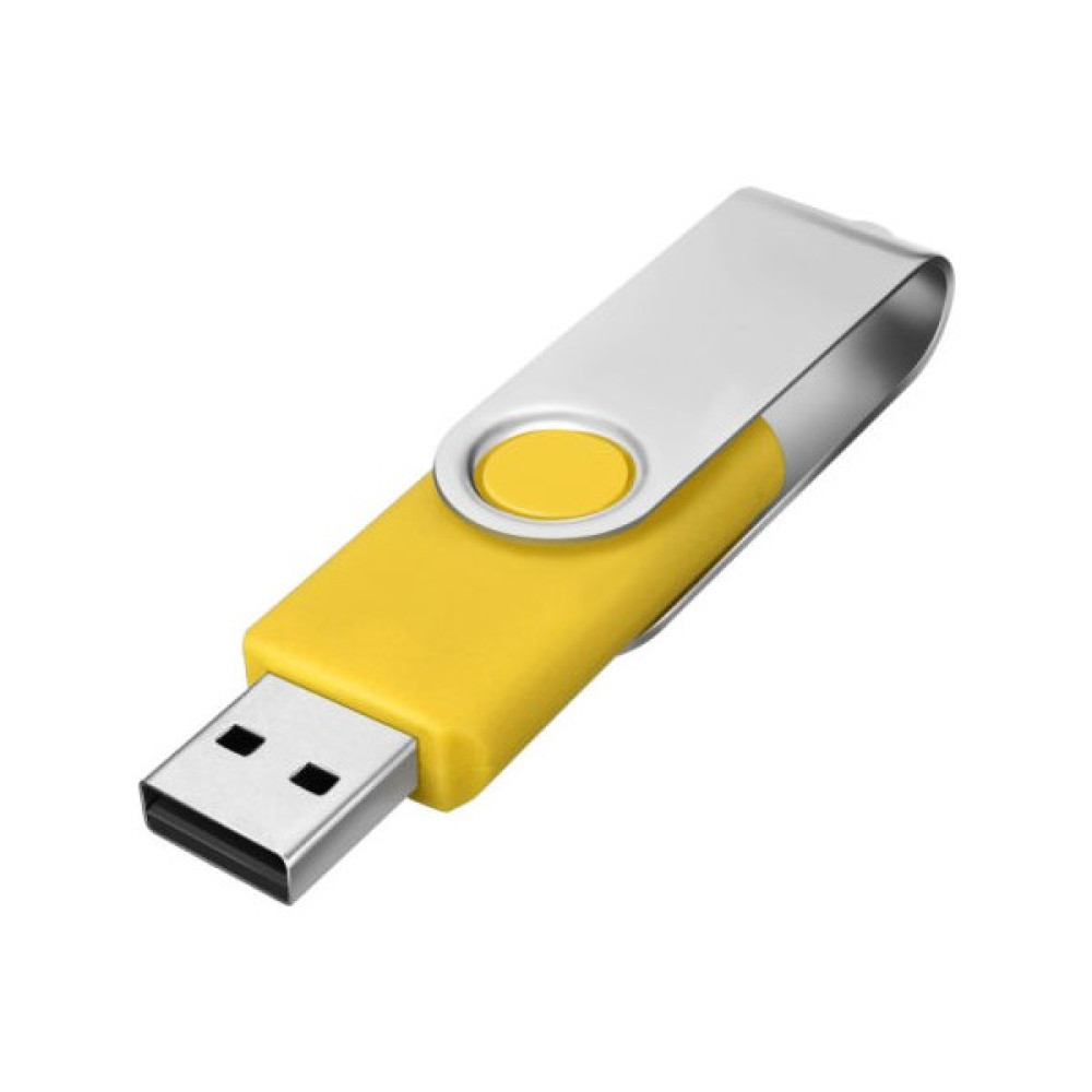 Newtik Flash Sürücü USB 2.0 Veri Gezgini Pendrive Thumb Drive Kalem Sürücü Döner Tasarım 4gb 5'li Paket, Yellow (Yurt Dışından) - Sarı - 4 GB Flash Bellekler Fiyatı