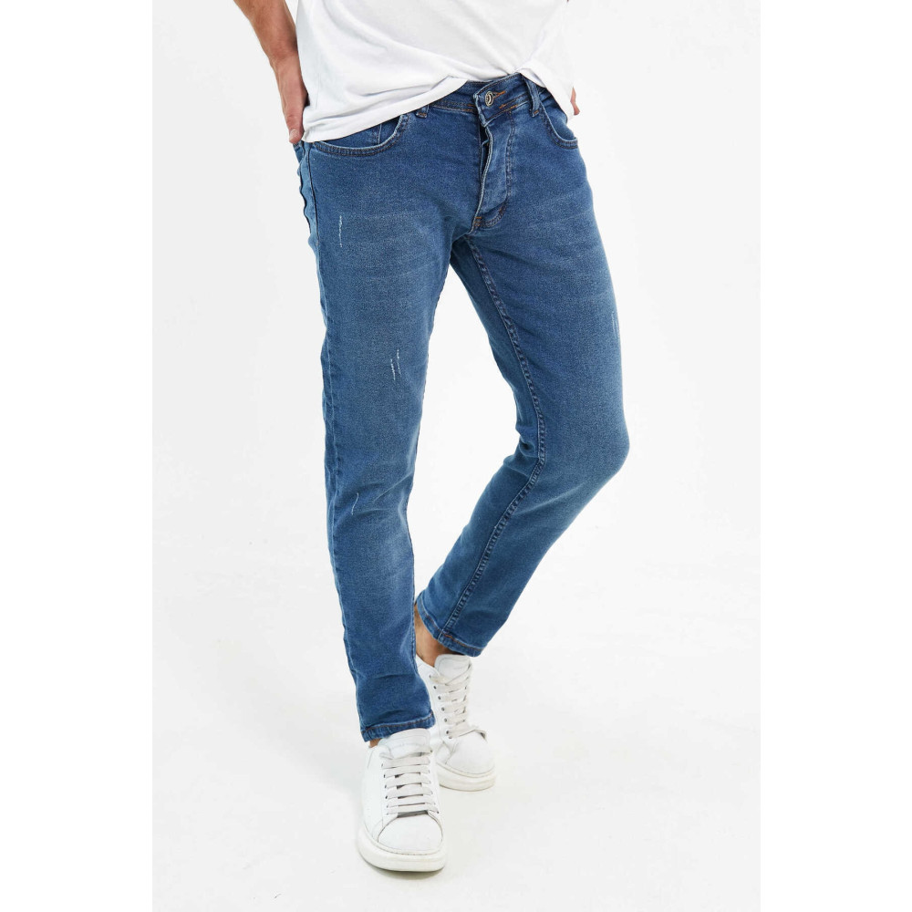 Newtime Erkek Pantolon Skinny Fit Likralı Açık Mavi Tırnaklı 31 Beden Kadın Pantolon Fiyatı