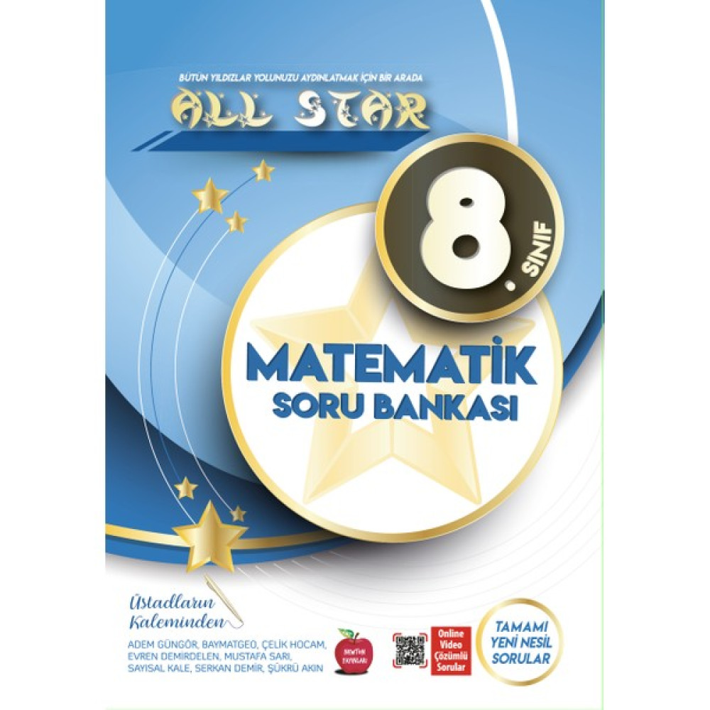 Newton Yay. 8. Sınıf All Star Matematik Soru Bankası Kaynak Kitapları Fiyatı