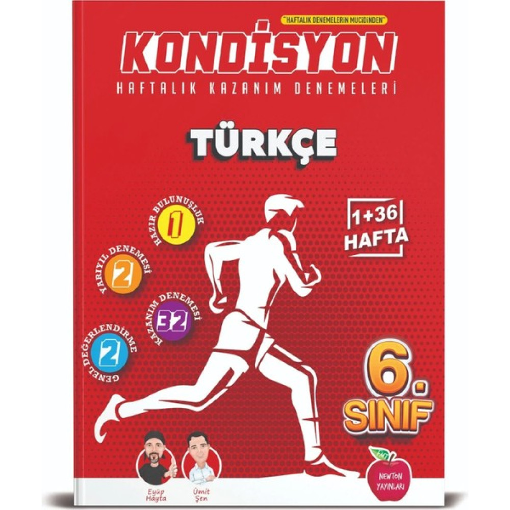 Newton Yayınları 6. Sınıf Kondisyon Türkçe Denemeleri 37 Hafta Yeni Kaynak Kitapları Fiyatı