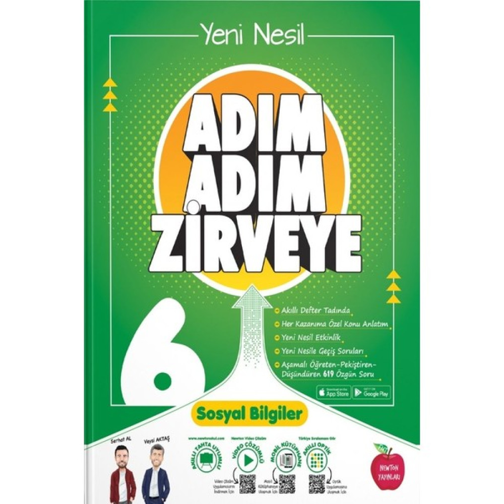 Newton Yayınları 6.sınıf Adım Adım Zirveye Sosyal Bilgiler Soru Bankası Kaynak Kitapları Fiyatı