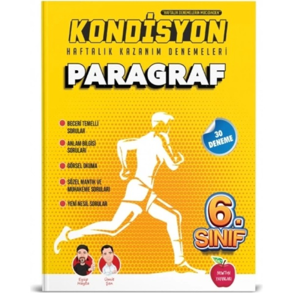 Newton Yayınları 6.sınıf Kondisyon + Paragraf Denemesi Kaynak Kitapları Fiyatı