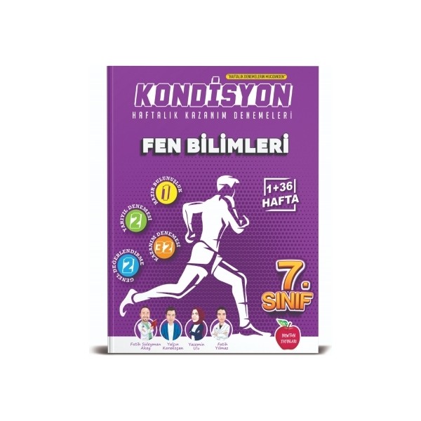 Newton Yayınları 7. Sınıf Kondisyon Fen Bilimleri Denemeleri 37 Hafta Yeni Fen - Bilişim ve Teknoloji Fiyatı