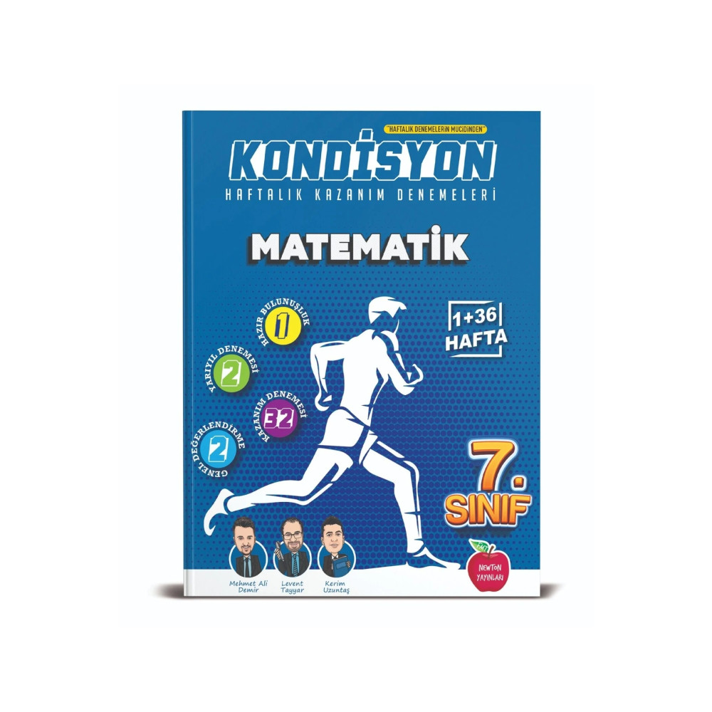Newton Yayınları 7. Sınıf Kondisyon Matematik Denemeleri 37 Hafta Yeni Yardımcı Kitaplar Fiyatı