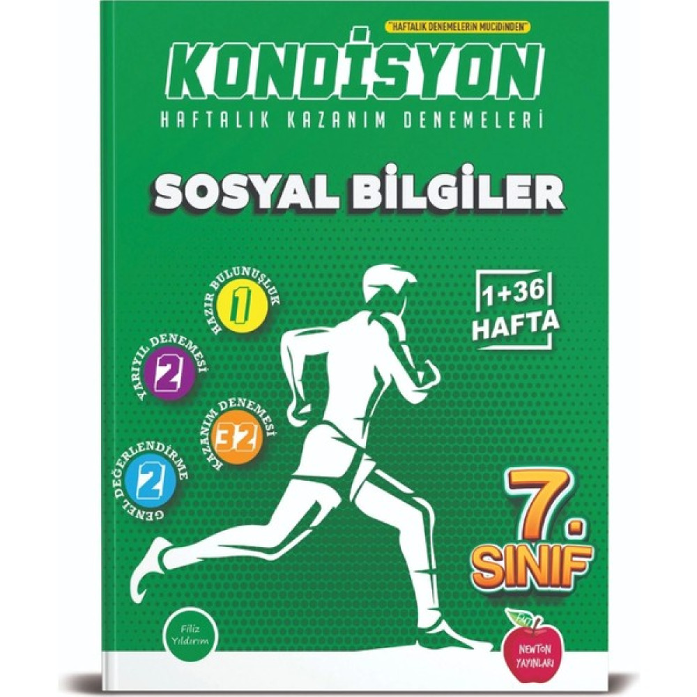 Newton Yayınları 7. Sınıf Kondisyon Sosyal Bilgiler Denemeleri 37 Hafta Yeni Kaynak Kitapları Fiyatı