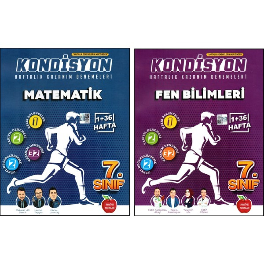 Newton Yayınları 7. Sınıf Matematik - Fen Bilimleri Kondisyon Denemeleri 2 Kitap Matematik Fiyatı