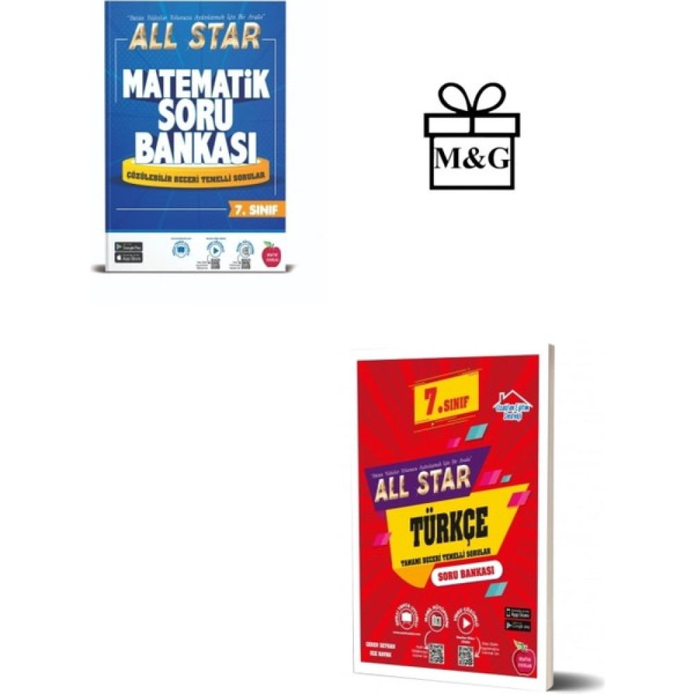 Newton Yayınları 7.sınıf All Star Matematik ve Türkçe Soru Bankası Tüm Dersler Fiyatı
