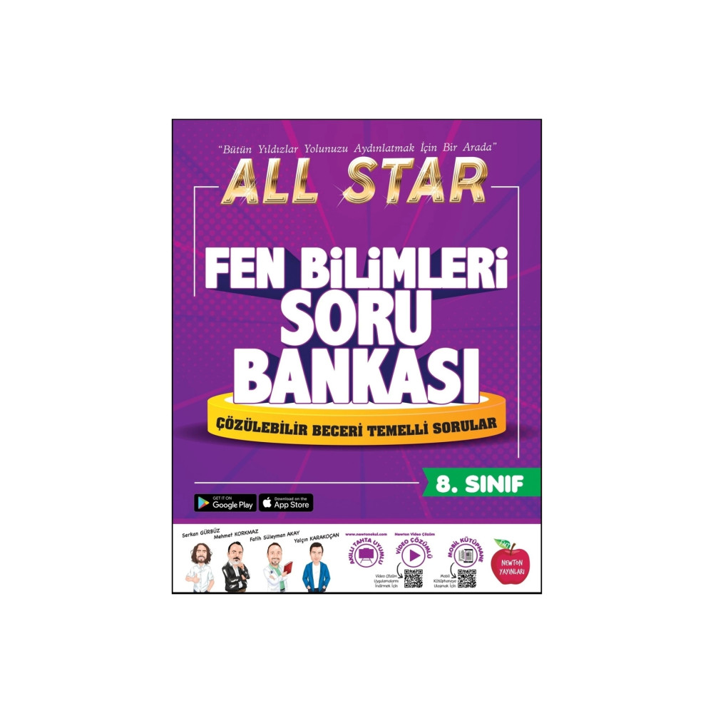 Newton Yayınları 8. Sınıf All Star Fen Bilimleri Soru Bankası Ders Sınav Kitapları Fiyatı