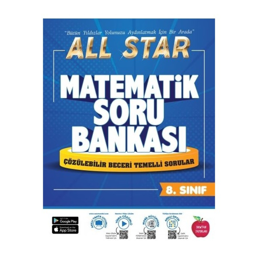Newton Yayınları 8.sınıf Lgs All Star Yeni Matematik Soru Bankası Kaynak Kitapları Fiyatı