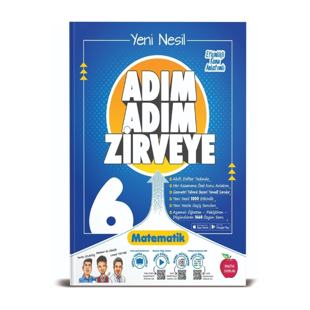 Newton Yayınları Newton 6. Sınıf Matematik Adım Adım Zirveye Soru Bankası Yardımcı Kitaplar Fiyatı