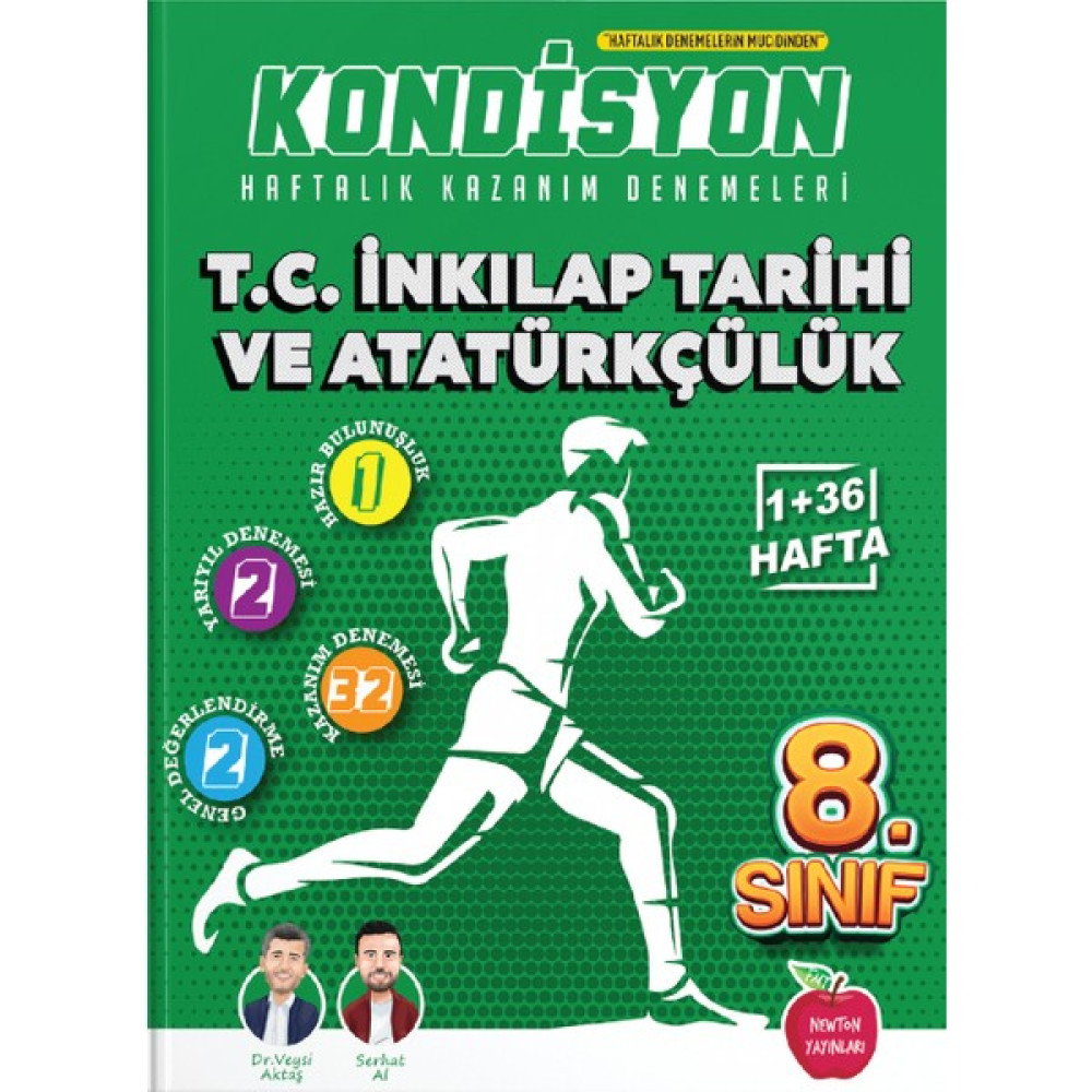 Newton Yayınları Ntn -Newton 8.sınıf Lgs Güncel Inkılap Tarihi Kondisyon Deneme Tüm Dersler Fiyatı