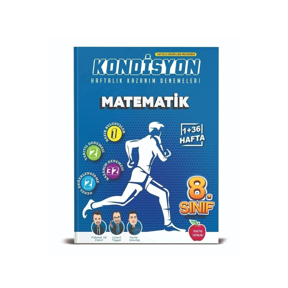 Newton Yayınları YENİ-------8.SINIF KONDİSYON + MATEMATİK DENEMESİ 37 HAFTA Ders Sınav Kitapları Fiyatı