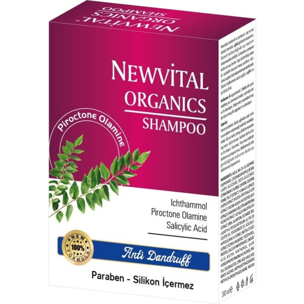 Newvital Organics Anti Dandruff Şampuan 300ML Şampuan ve Saç Kremi Fiyatı
