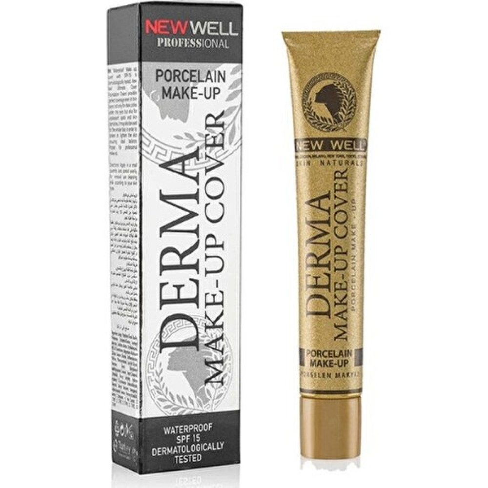 Newwell Derma Makeup Cover Yoğun Kapatıcı Fondöten - 03 Silver - 30ML Fondötenler Fiyatı