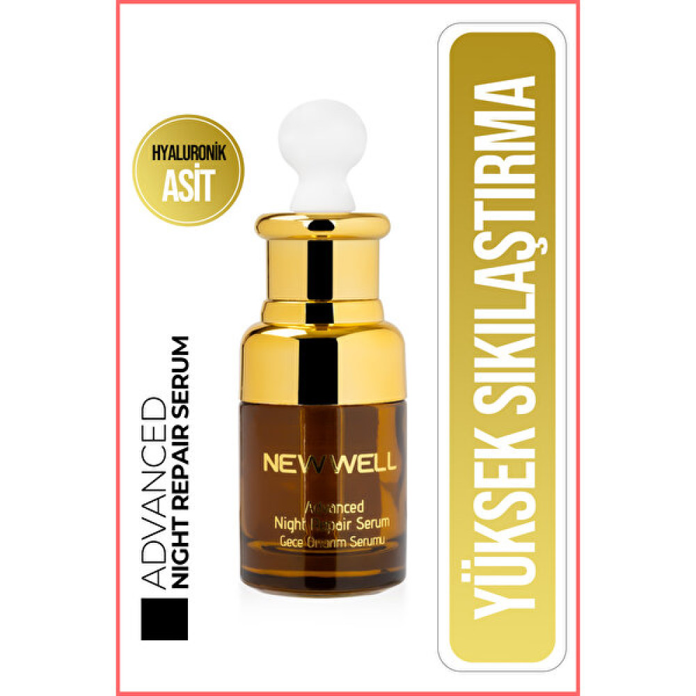 Newwell Derma Yoğun Nemlendirici, Onarıcı Gece Serumu 30 Ml Anti-Aging / Yaşlanma Karşıtı Fiyatı