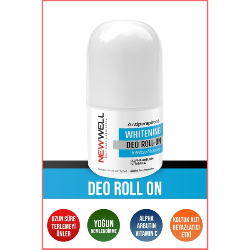 Newwell Ter Önleyici Beyazlatıcı Roll-On 50 ml Deodorantlar Fiyatı