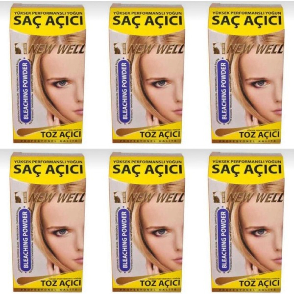 Newwell Toz Saç Açıcı 6'lı Paket Saç Boyası Fiyatı