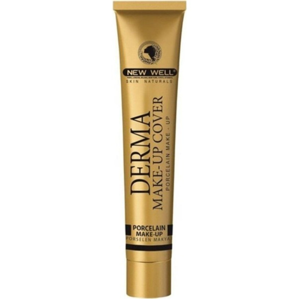 Newwell Yoğun Kapatıcı Fondöten - Derma Make Up Cover 01 Gold 30 ml Fondötenler Fiyatı
