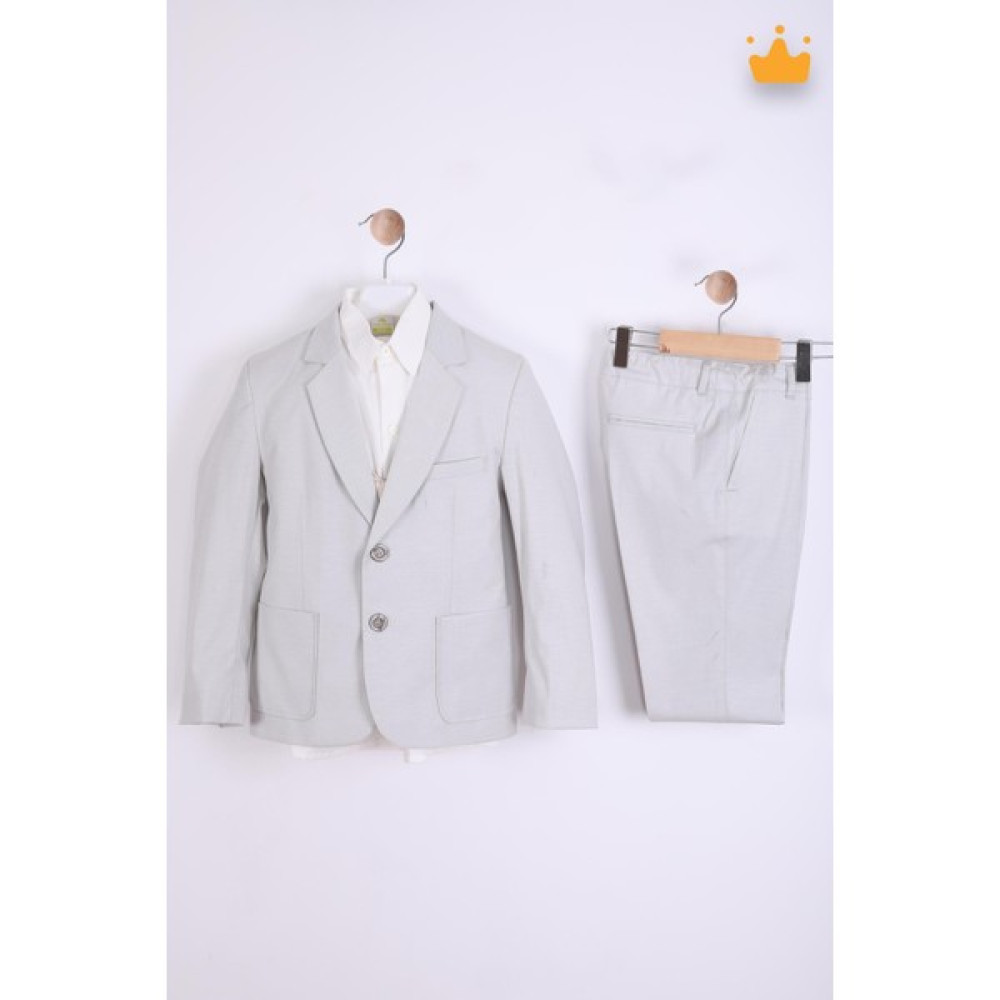 Nexactive Babyhola 7-8 Yaş Yelek Ceket Gömlek Pantolon 4'lü Erkek Çocuk Genç Takım Elbise Mezuniyet Bayramlık Düğün Damatlık Seti 5030 Erkek Çocuk Giyim Takımı Fiyatı