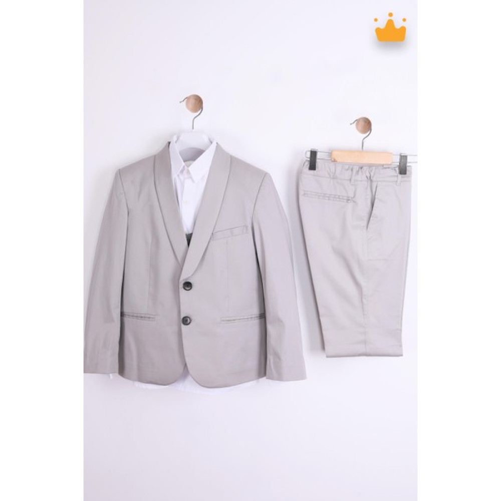 Nexactive Babyhola 9-10 Yaş Yelek Ceket Gömlek Pantolon 4'lü Erkek Çocuk Genç Takım Elbise Mezuniyet Bayramlık Düğün Damatlık Seti 5029 Erkek Çocuk Giyim Takımı Fiyatı