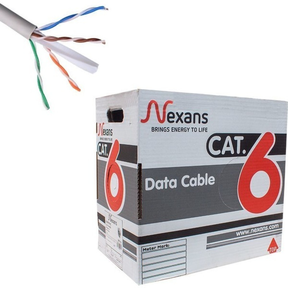 Nexans Cat 6 U/utp Lszh NEX-CAT6HF001 305M - 305 m Ağ / Network Kablosu Fiyatı