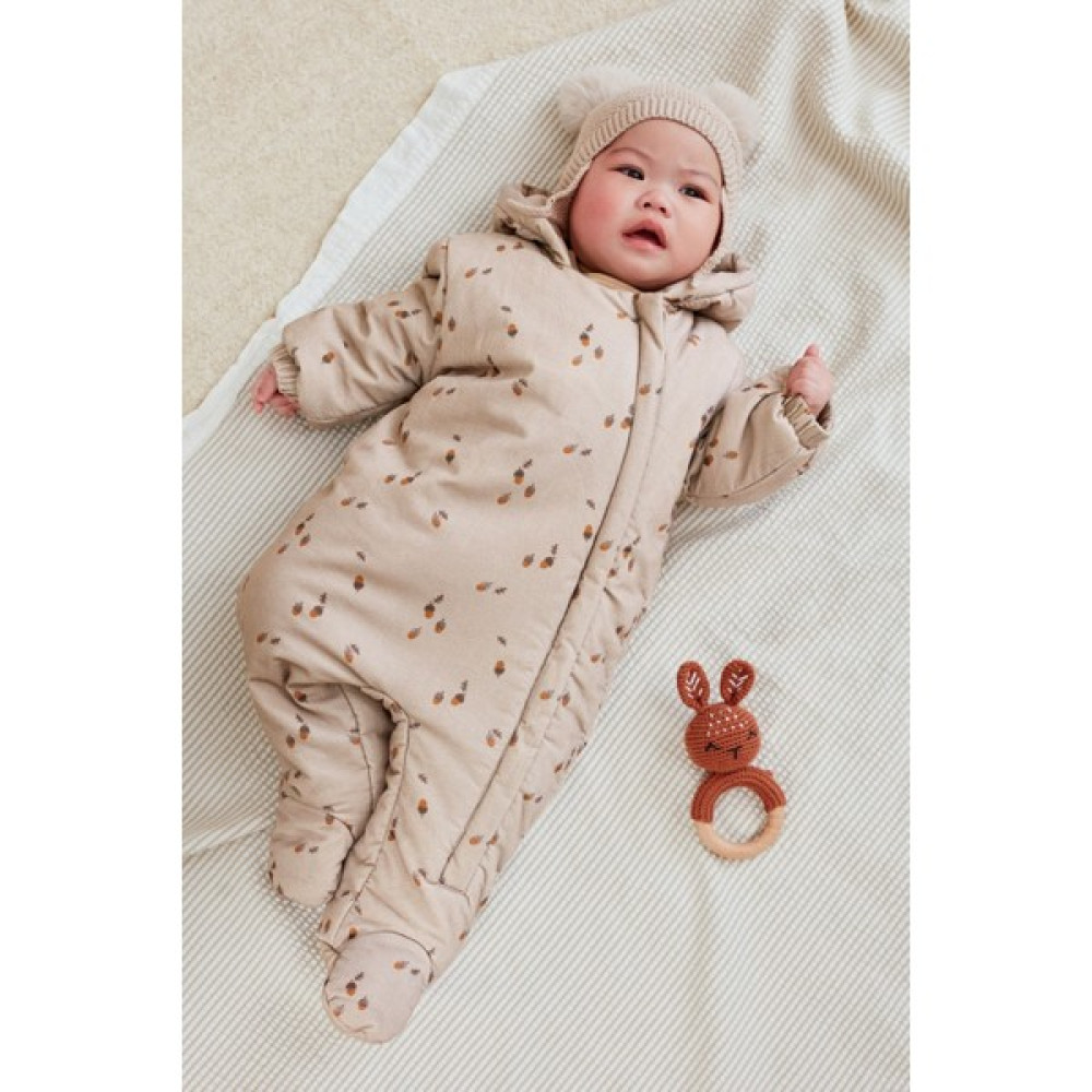 Next Baby Baby Pamuklu Vizon Tam Polar Astarlı Astronot Tulum Bebek Tulumu Fiyatı