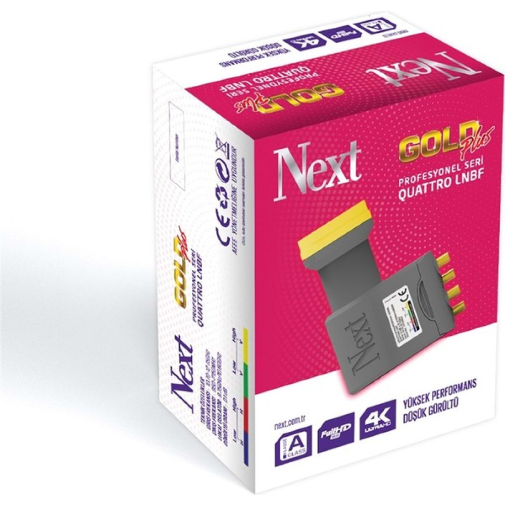 Next Gold Plus Quattro Santral Multiswitch Lnb 140044 LNB ler Fiyatı