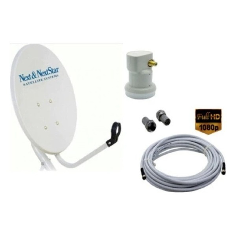 Next NextStar Nextnextstar 65 Cmçanak Anten Tekli Lnb 10 Metre Kablo Çanaklar Fiyatı