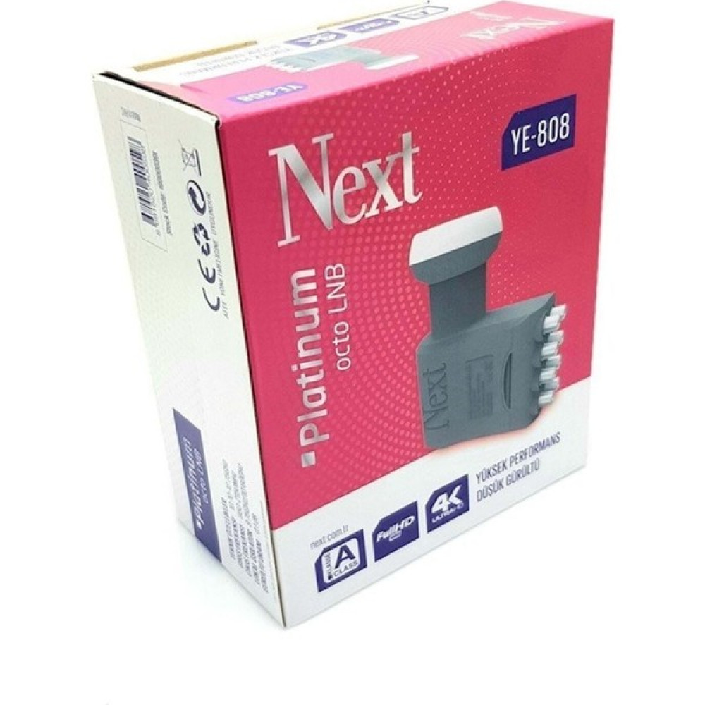 Next YE-808 Platinium 8'li Lnb Uydu Alıcıları Fiyatı
