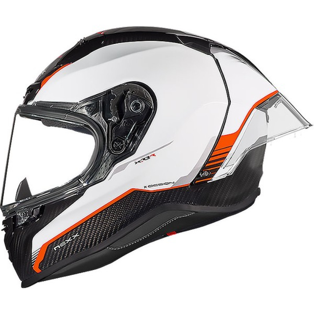 Nexx X.R3R Karbon Beyaz-Kırmızı Kask - S Motorsiklet Kaskları Fiyatı