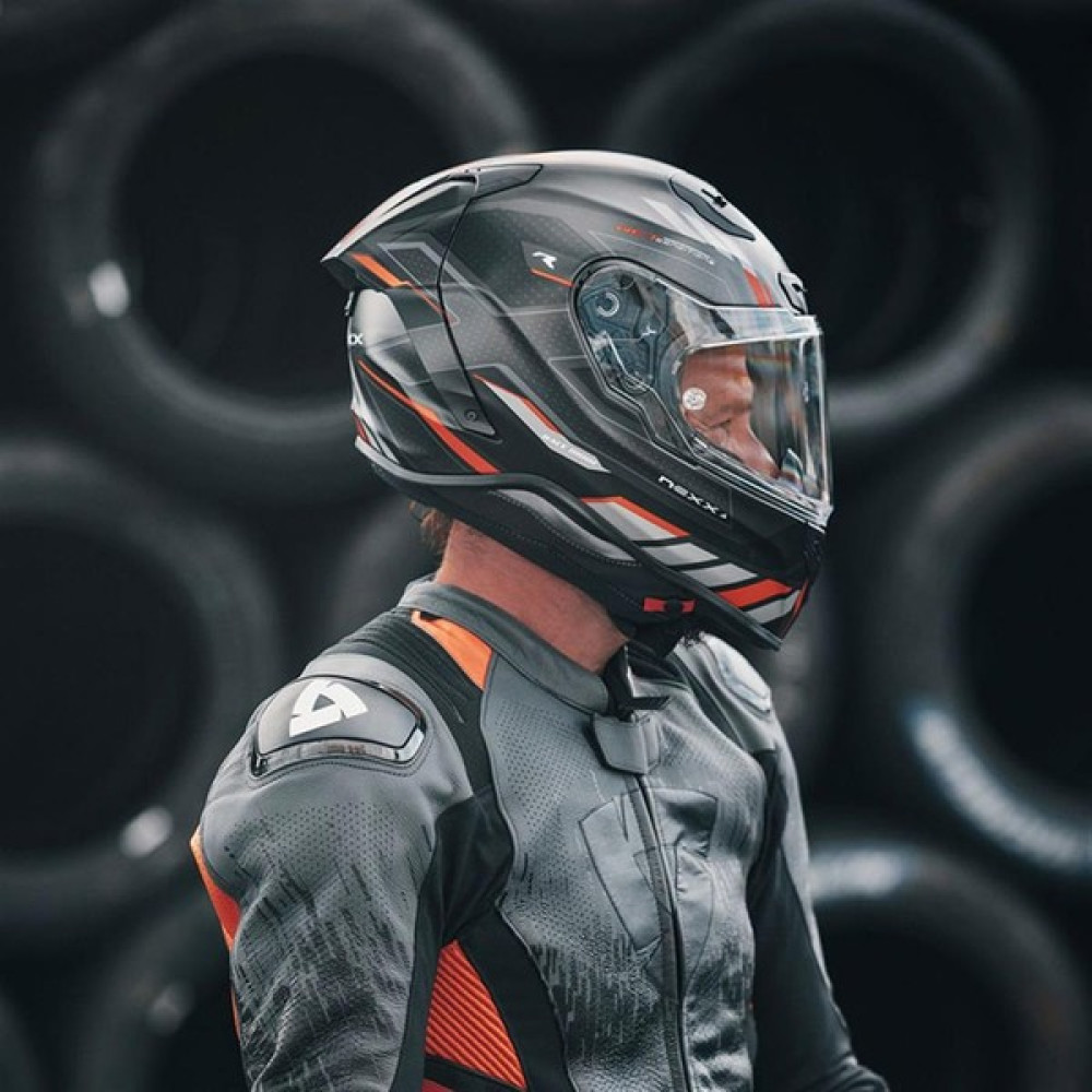 Nexx X.R3R Precision Karbon Full Face Motosiklet Kaskı - L - Mat Siyah - Kırmızı Motorsiklet Kaskları Fiyatı