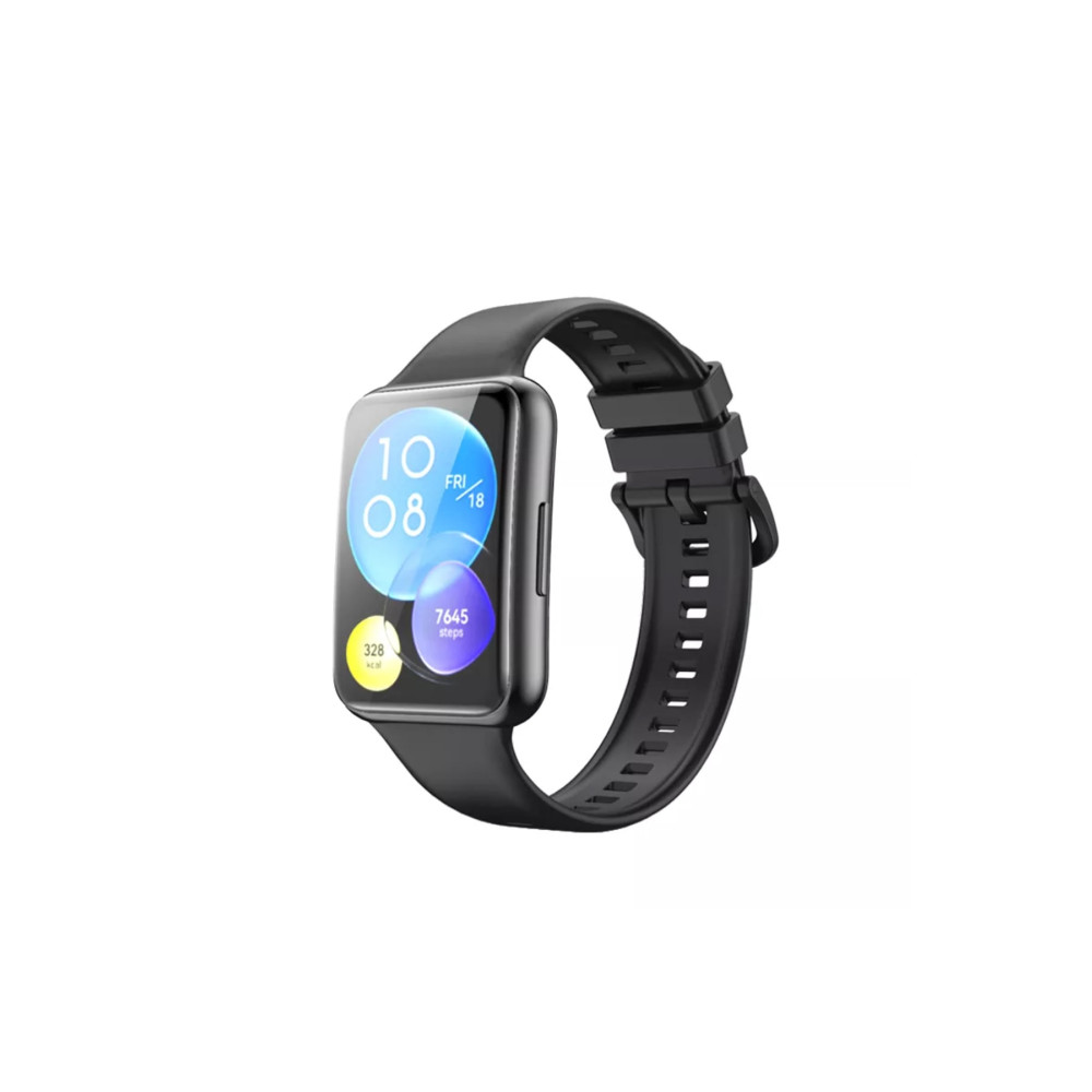 Nezih Case Huawei Watch Fit 2 Uyumlu Spor Jel Silikon Kordon Siyah Akıllı Saat Aksesuarı Fiyatı