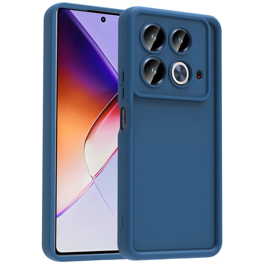 Nezih Case Infinix Note 40 Pro Uyumlu Kamera Korumalı Parlak Stil Tasarım Kapak - Koyu Yeşil Cep Telefonu Kılıfı Fiyatı