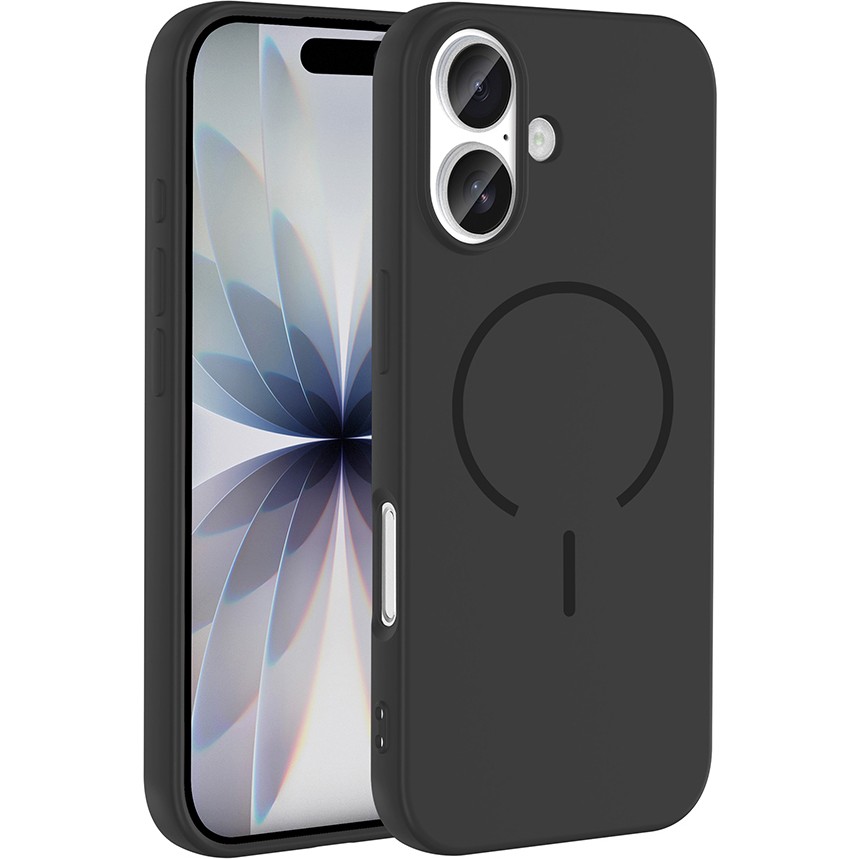 Nezih Case iPhone 17 Uyumlu Kadife Iç Yüzeyli Magsafe Sarj Özellikli Şık Kapak - Siyah Cep Telefonu Kılıfı Fiyatı