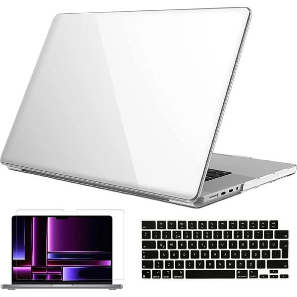 Nezih Case Macbook 14.2 Inç 2021 M1/ M2 Pro/ Max A2442 A2779 Alt Üst Kılıf/klavye Kılıfı/ekran Koruyucu Seti Tablet Pc Aksesuarları Fiyatı