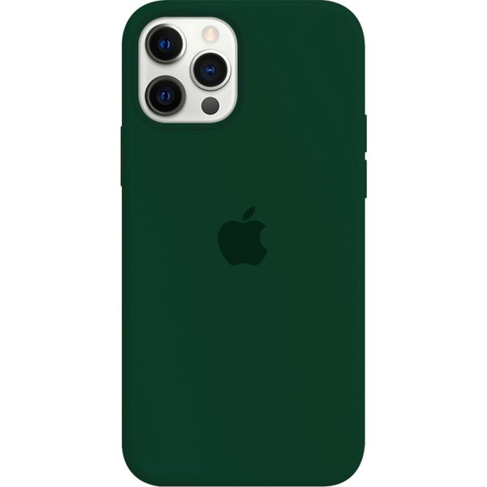 NFZ Apple iPhone 12 Pro Silikon Kılıf Logolu Lansman Kılıf -Haki Yeşili - Haki Yeşil Cep Telefonu Kılıfı Fiyatı