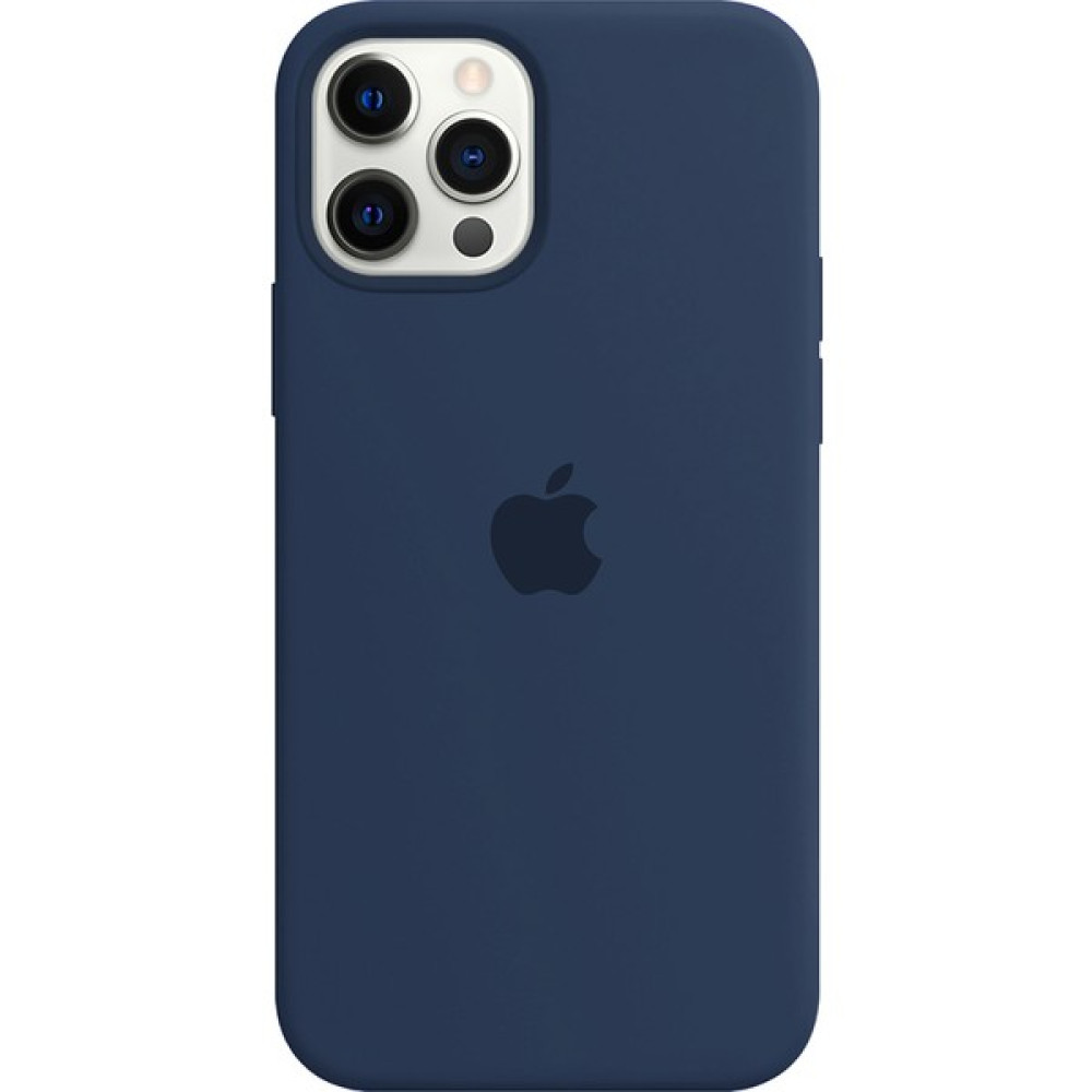 NFZ Apple iPhone 12 Pro Silikon Kılıf Logolu Lansman Kılıf -Lacivert - Lacivert Cep Telefonu Kılıfı Fiyatı