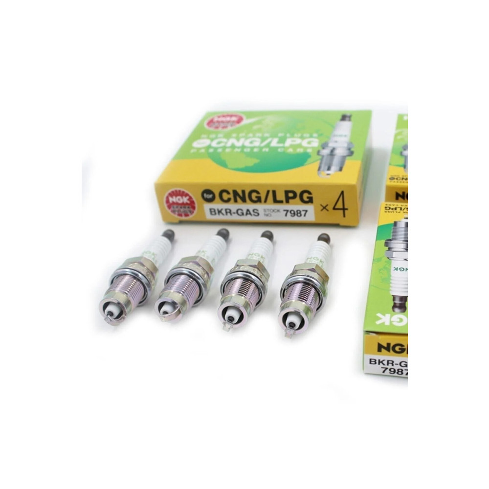 NGK 7987 Lpg 4lü Ateşleme Buji Takımı Bkr5 Bkr6 7987- 7987 Araba & Motorsiklet Aksesuarı Fiyatı