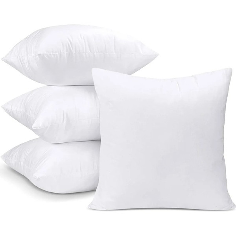 Nhr Home 4'lü Kırlent Kılıfı Iç Yastığı - 40 x 40 cm - Beyaz Kırlent / Mobilya Yastığı Fiyatı