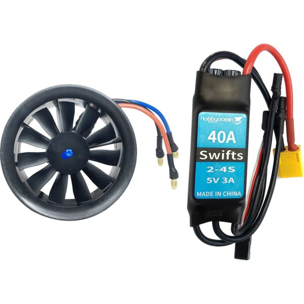 Niazi 50mm Edf Kanalı Fanı 4300kv 11 Pervane Fırçasız Motor Rc Jet Ve 40a (Yurt Dışından) - Gümüş RC Araçlar Fiyatı