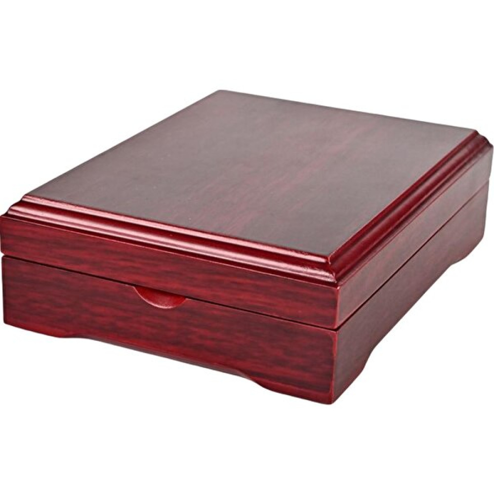 Niazi Modern Ahşap Ekran Kutusu Madalya Rozeti Madalyası Kabine Için Küçük Ahşap Kutu 12cmx16cmx3.5cm (Yurt Dışından) - Kırmızı - ------ Duvar Rafı Fiyatı