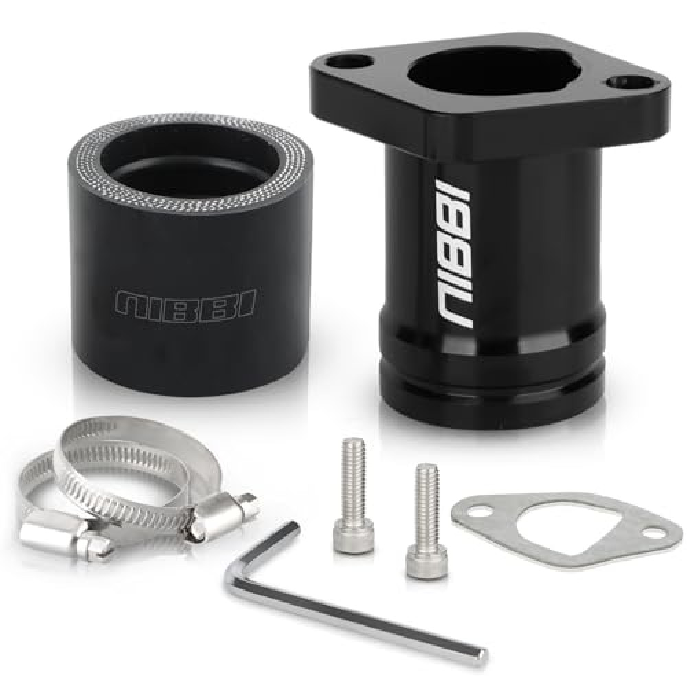 NIBBI Coleman intake manifold,fit for Coleman b200 ct200u bt200x Engine Performance Parts Go Kart Mini Bike (Black)