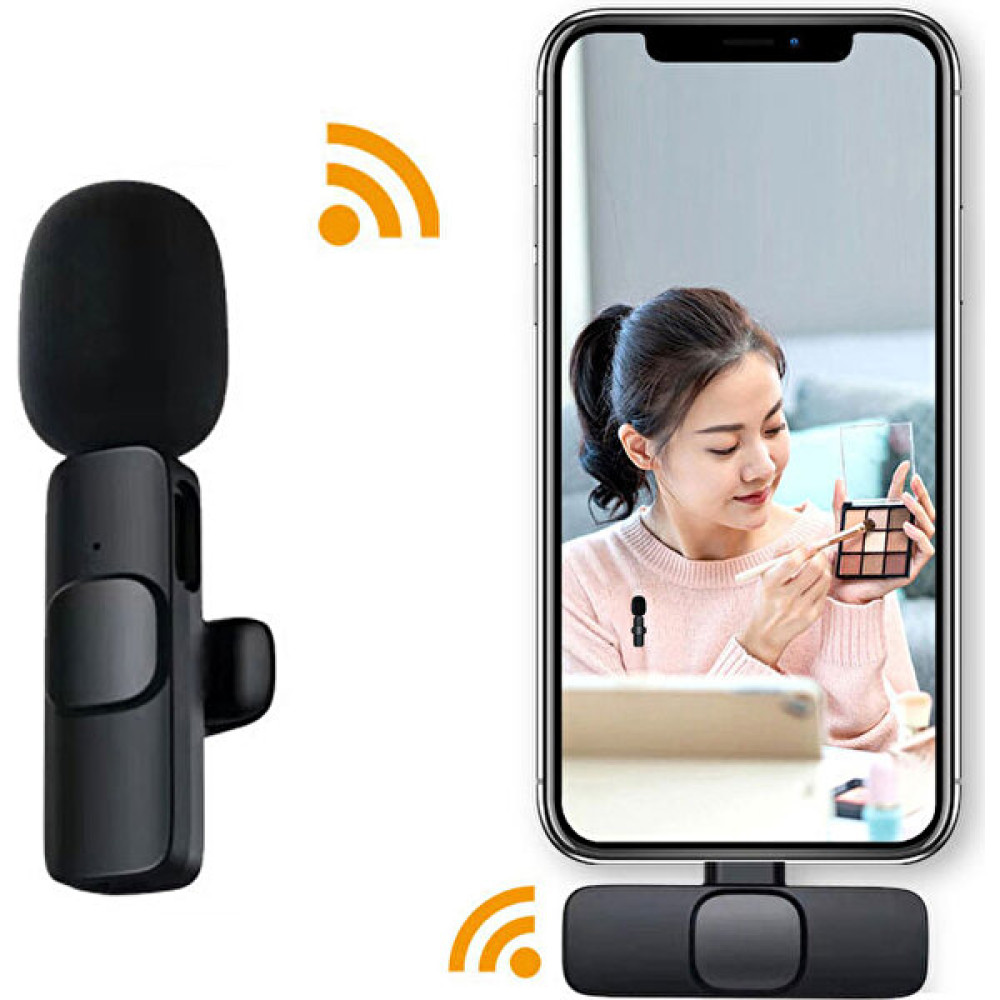 Nice Day Type-C Android Tak ve Çalıştır Gürültü Azaltma Için Kablosuz Yaka Mikrofonu Yaka Mikrofonu Sistemi (Yurt Dışından) Müzik Aletleri Fiyatı