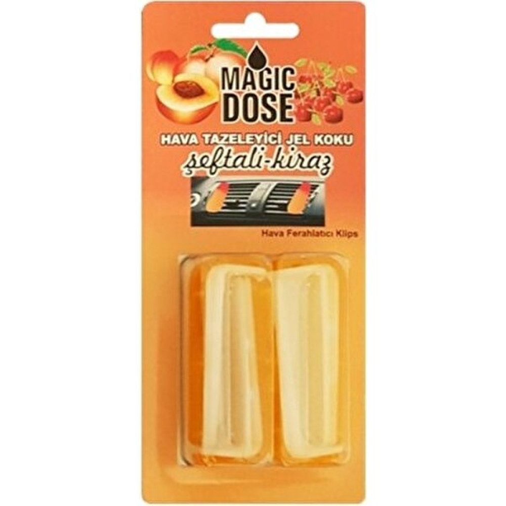 Nice Shop Magic Dose Klipsli Klimaya Takılan Oto Koku - Şeftali Kiraz Oto Kokuları Fiyatı