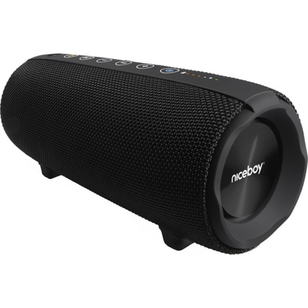 Niceboy Raze 3 Titan 50W Kablosuz Bluetooth 5.0 IP67 Radyolu Hoparlör - Siyah Bluetooth Hoparlör Fiyatı