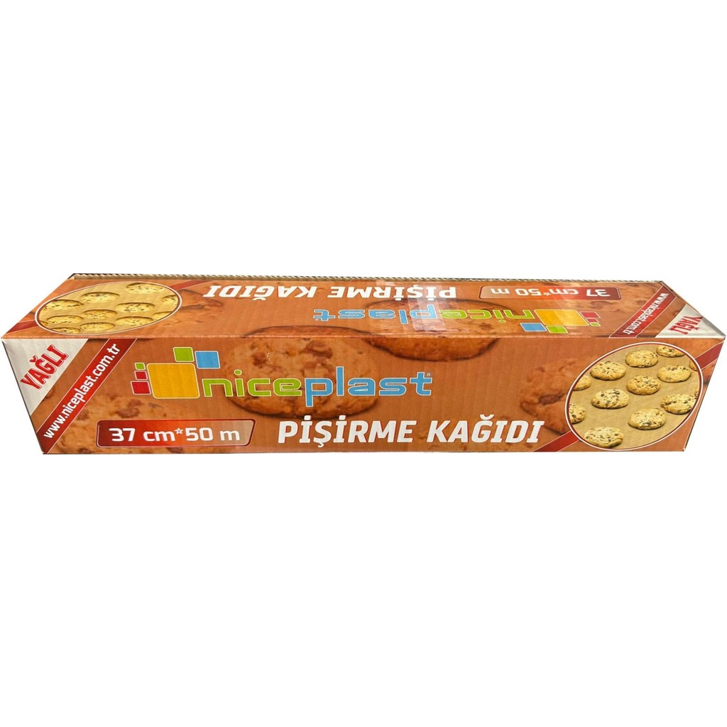 Niceplast Kesimsiz Yağlı Fırın Pişirme Kağıdı - 37 cm. x 50 Metre - 1 Paket Diğer Fiyatı
