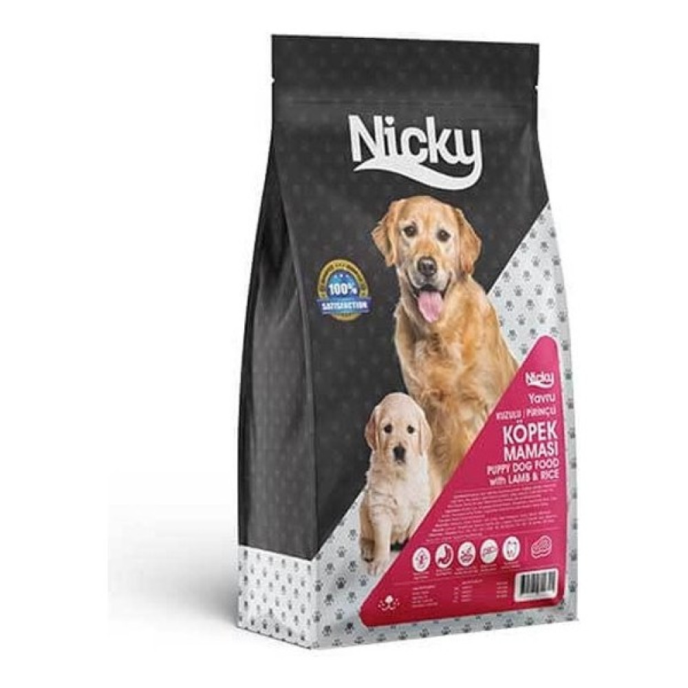Nicky Adult Tahıllı Kuzu ve Pirinçli Yetişkin Köpek Maması 15 kg Evcil Hayvan Ürünleri Fiyatı