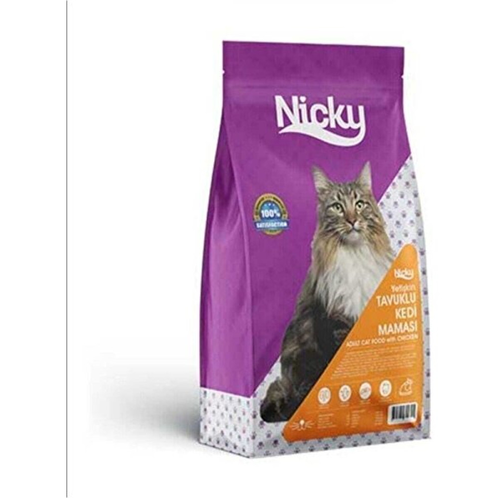 Nicky Tavuklu Kedi Maması 15KG Evcil Hayvan Ürünleri Fiyatı